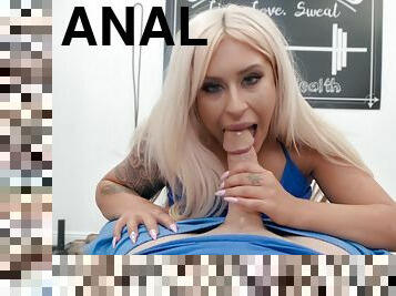 arsch, doggy, anal-sex, schwer, fest-tight