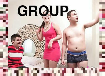 amateur, adolescente, sexo-en-grupo, español, experto