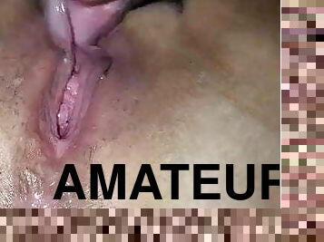 fitta-pussy, kvinnligt-sprut, amatör, mogen, kamera, bbw, voyeur