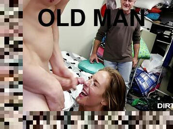Dirty Flix - Molly Manson - Sneaky old man has a pound p