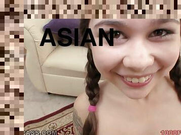 asiatisk, storatuttar, gammal, brudar, avsugning, tonåring, pov, ung18, ansiktssprut, 18år