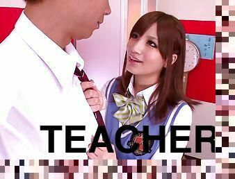 Teacher Fucks Her Student In The Classroom - asian porn