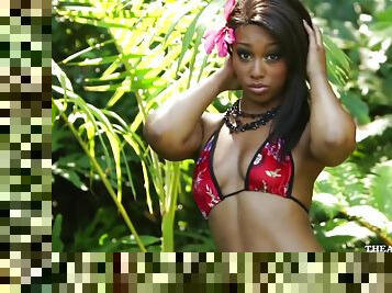 Leilani Leeanne - ebony stunner hardcore porn video