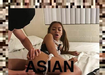 Young Girl Asian Maid Banged Raw - Insemination