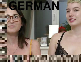 amatööri, lesbo-lesbian, saksalainen, fetissi, haastattelu