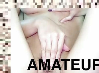 poilue, masturbation, amateur, anal, jouet, doigtage, bout-a-bout, castor