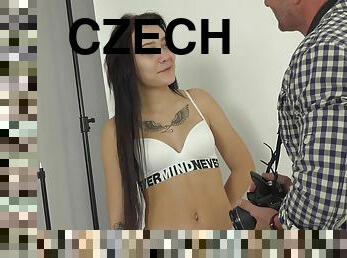 Cute czech teen Lady Zee porn casting