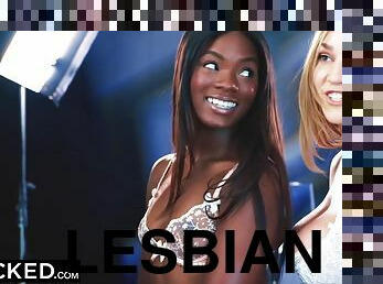 Hot Babe Kendra Sunderland Interracial Obsession Lesbian Sex
