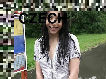 Beautiful Czech Teen Cheated her BF for Cash