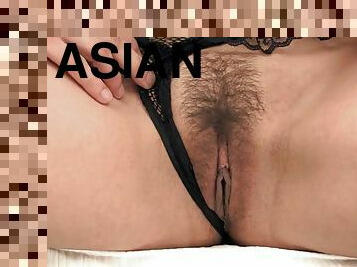 asiatisk, masturbation, brudar, avsugning, tonåring, japansk, trekant, rödhårig, pov, ansiktssprut