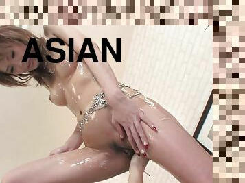 asiatique, poilue, masturbation, chatte-pussy, milf, jouet, japonais, doigtage, pieds, rousse