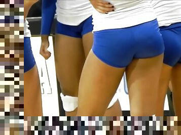 Candid amateur video of a few sexy young chicks with nice butts