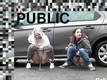 A Real Pearl In Collection Of Public Pissing Fetish Porn