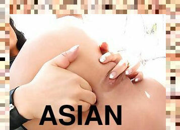 азиатки, анальный-секс, сперма-на-лице, межрасовый-секс, секс-игрушки, хардкор, стимуляция-пальцем, кончил-на-лицо, дырка-в-жопе, грубо