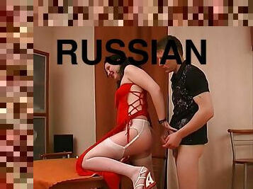 russisk, anal, kæreste-kvindlig