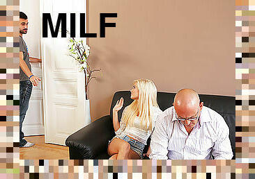 DADDY4K. Milf guy embarks spontaneous copulation with...