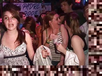 Girls Flashing Hooters During Huge Club Party With Mtv Djs And Behind The Scenes Bts -Students