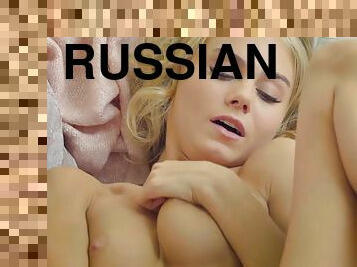 мастурбація, оргазм, росіянка, мила, фінгеринг, блондинка, жіноча-білизна, вагіна, соло