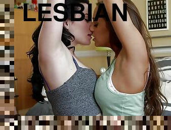 Inviting Yoga - Lesbian Hot Teen Sex