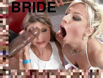 Bride And Her Friend Share Big Black Di - gina gerson
