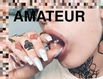 masturbation, amatör, ensam