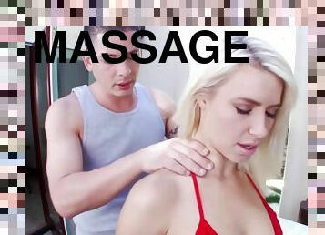 Anikka Albrite - Huge Round Ass Massaged!