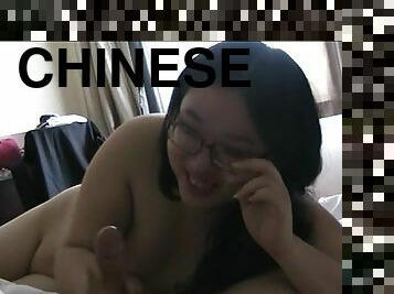 Chinese slut blowjob
