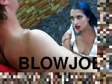 Brunette Alex Coal - Hero Captured And Milked Three Ways Part 2 handjob and blowjob