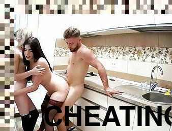 Cheating sexy stepsister is back hot action part 2