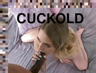 Cuckold watches gf being carnal with bbc
