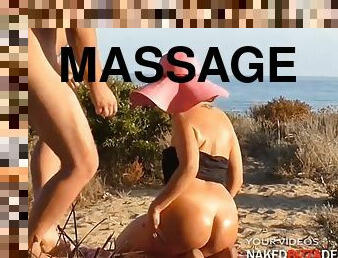 massaggi, spiaggia, sperma