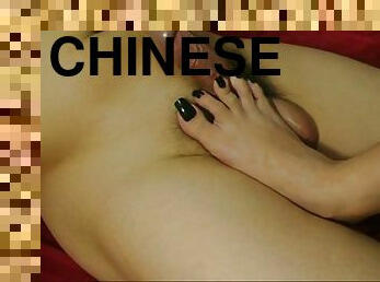 Chinese footjob