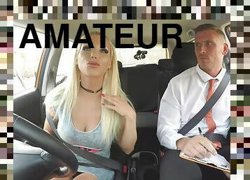 Fake Driving School - Barbie Earns Her Pass With A Facial 1 - Ryan Ryder