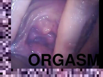 orgasm, amatör, kamera, voyeur, webbkamera, vagina