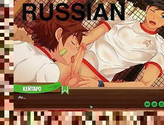 russin, schwer, homosexuell, hochschule, anime, hentai