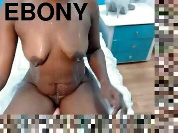 Ebony saggy tits big long nipples