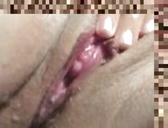 mastubasi, orgasme, muncrat, amatir, latina, vagina-vagina