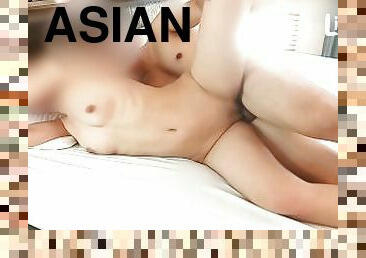 asiatisk, orgasme, amatør, hjemmelaget, par, thai, søt, hotel