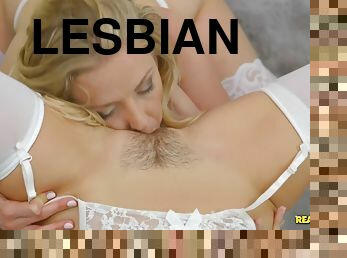Enjoyable vixens lesbian thrilling porn movie