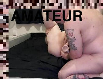 röv, fet, amatör, anal, gigantisk-kuk, leksak, creampie, bbw, dubbel, tight