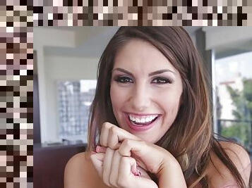 Gorgeous young Polish American pornstar August Ames - August ames