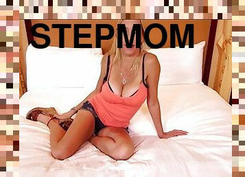 Slutty stepmom wait for fathers cock