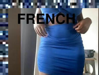 gros-nichons, masturbation, ébène, black, française, webcam, bout-a-bout, solo