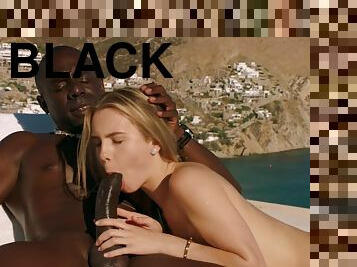 BLACKED Blonde Tourist Fucked in the Ass by Black Local - Alecia fox