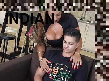 Big Tits Indian Cougar Hot Sex Video