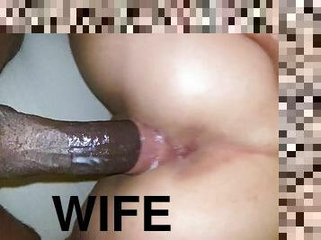 Booty latina wife interracial porn clip