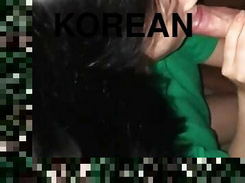 Korean cute teen blowjob video