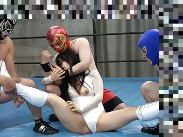 japonesa, wrestling, fetiche