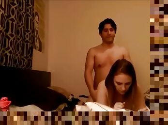 amateur, pareja, culazo