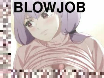 BlowJob Big boobs Hentai